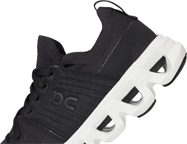 On Cloudswift 4 Women's Running Shoes Black/White : 8 M, Synthetic - Image 7