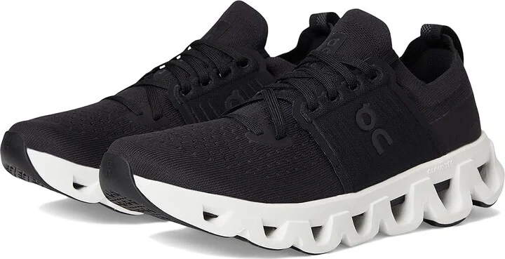 On Cloudswift 4 Women's Running Shoes Black/White : 8 M, Synthetic