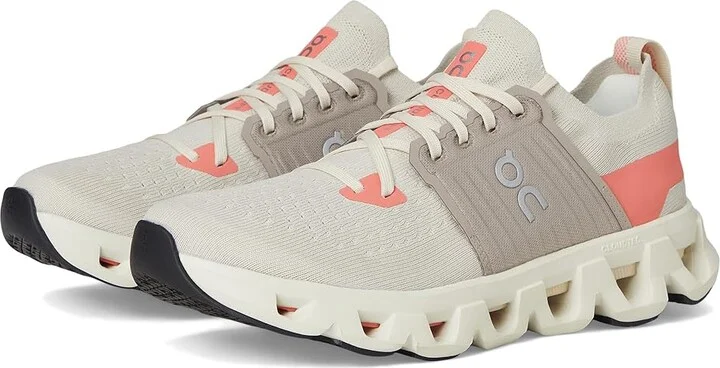 On Cloudswift 4 Women's Running Shoes Cream/Salmon : 9 M, Synthetic