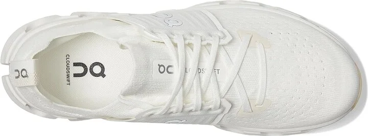 On Cloudswift 4 Women's Running Shoes White/Cream : 5.5 M, Synthetic - Image 2