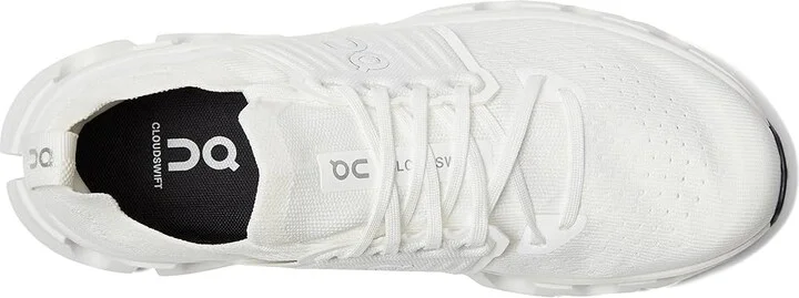 On Cloudswift 4 Women's Running Shoes White/White : 9.5 M, Synthetic - Image 2