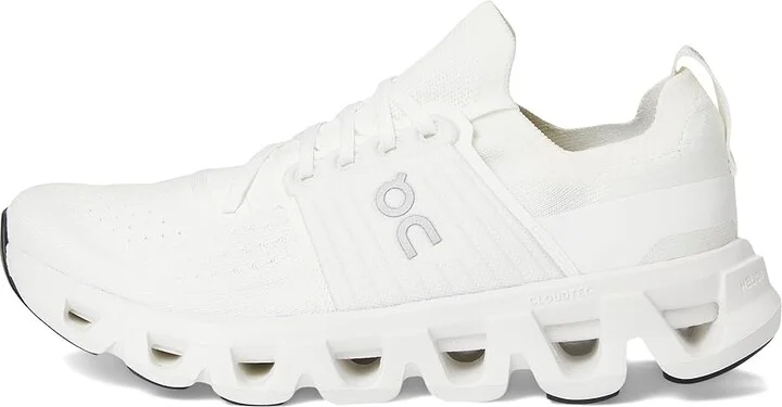 On Cloudswift 4 Women's Running Shoes White/White : 9.5 M, Synthetic - Image 6