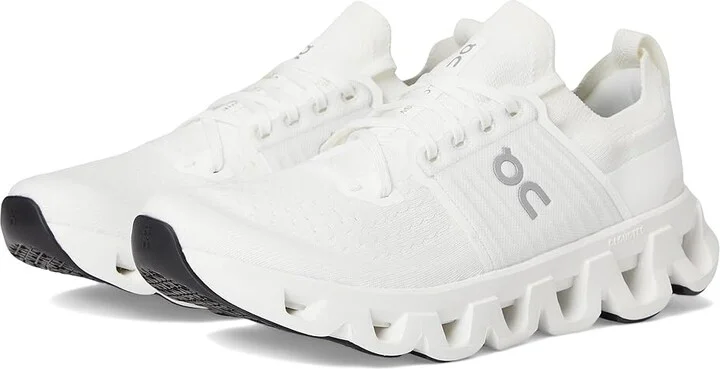 On Cloudswift 4 Women's Running Shoes White/White : 9.5 M, Synthetic