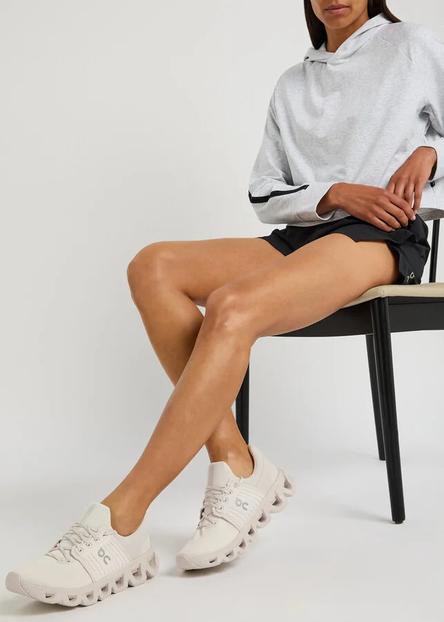 ON Cloudswift X 4 AD Panelled Mesh-knit Sneakers - Image 5