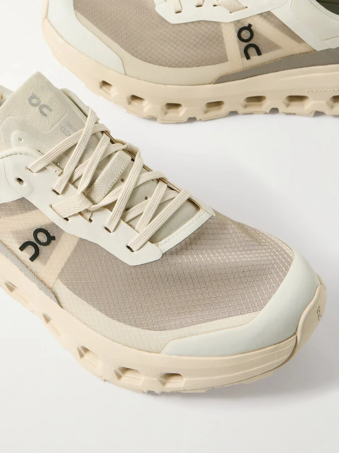 ON - Cloudvista 2 Canvas And Rubber-trimmed Ripstop And Mesh Sneakers - Brown - Image 4