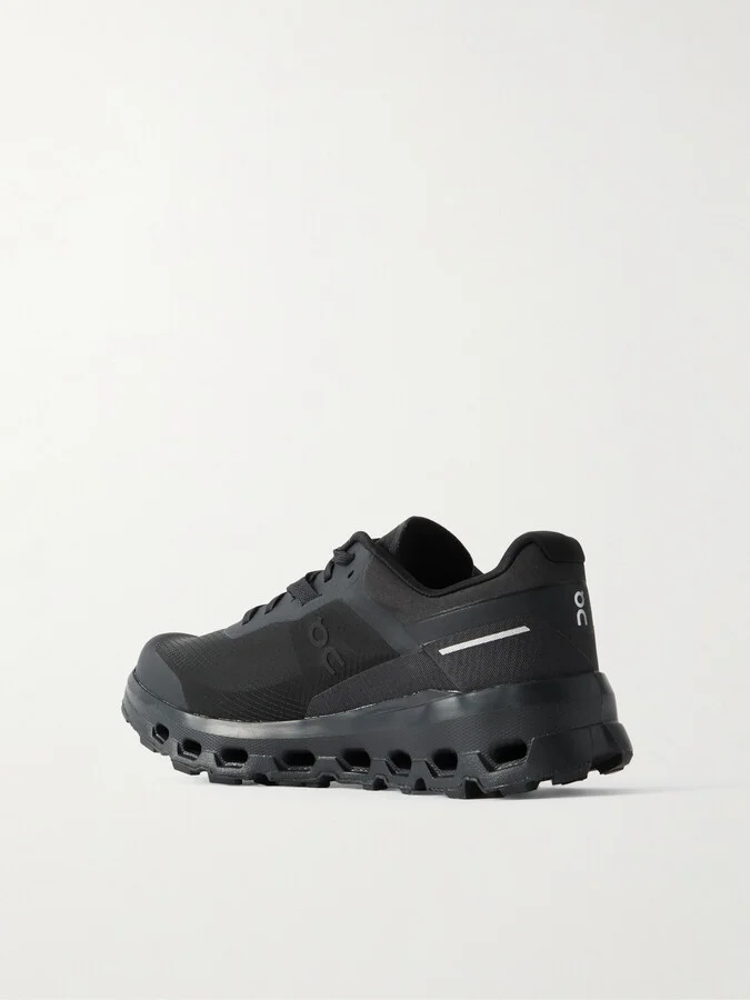 ON - Cloudvista 2 Rubber-trimmed Ripstop And Mesh Sneakers - Black - Image 3