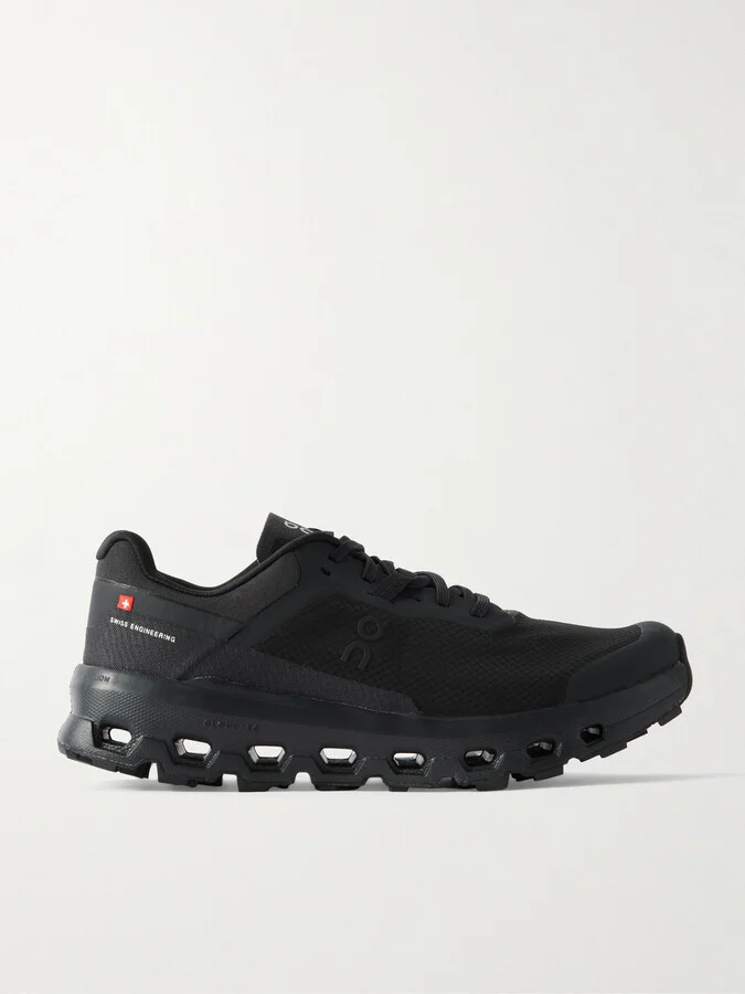 ON - Cloudvista 2 Rubber-trimmed Ripstop And Mesh Sneakers - Black