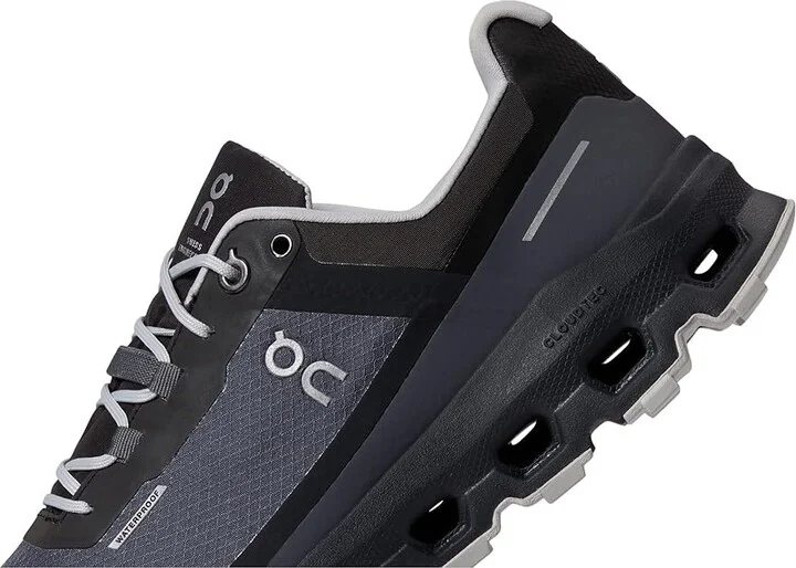 On Cloudvista Waterproof Women's Shoes Eclipse/Black : 7.5 M, Textile/Synthetic - Image 4