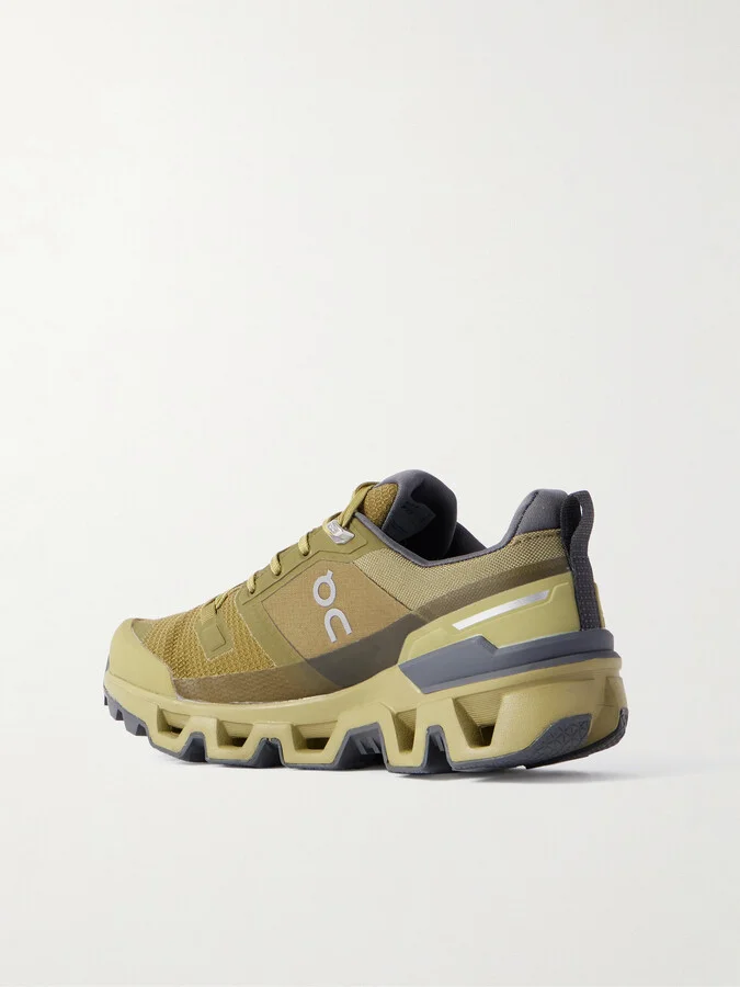 ON - Cloudwander Waterproof Mesh And Rubber Sneakers - Green - Image 3