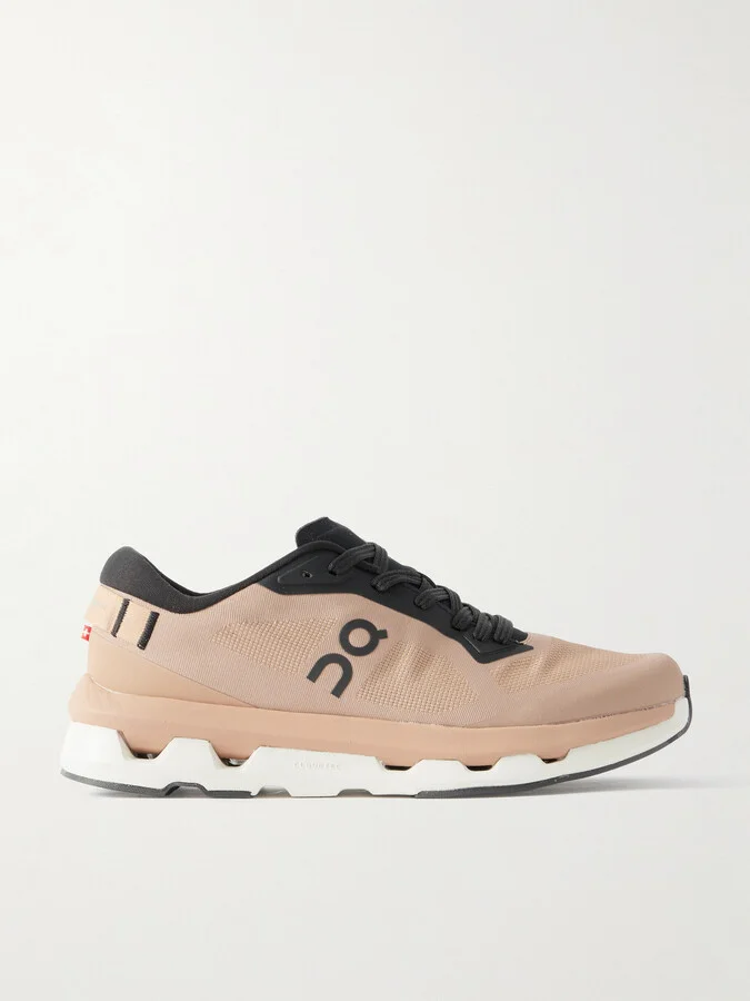 ON - Cloudzone Stretch Recycled-knit Sneakers - Neutrals