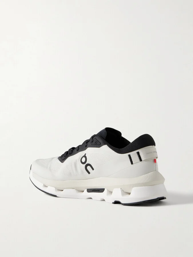 ON - Cloudzone Stretch Recycled-knit Sneakers - White - Image 3