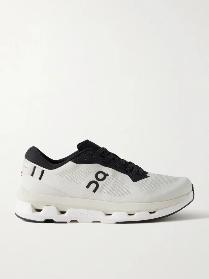 ON - Cloudzone Stretch Recycled-knit Sneakers - White