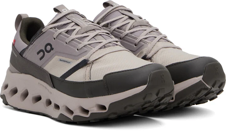On Gray & Beige Cloudhorizon Waterproof Sneakers - Image 4