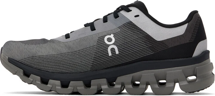 On Gray & Black Cloudflow 4 Sneakers - Image 3