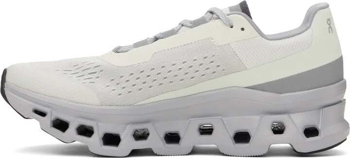 On Gray Cloudmonster Sneakers - Image 3