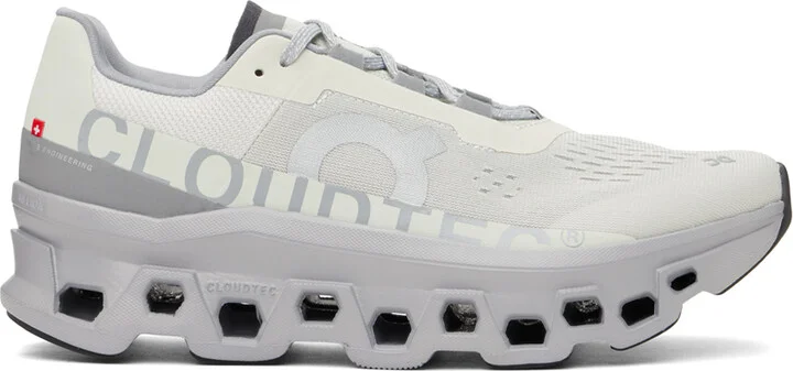 On Gray Cloudmonster Sneakers