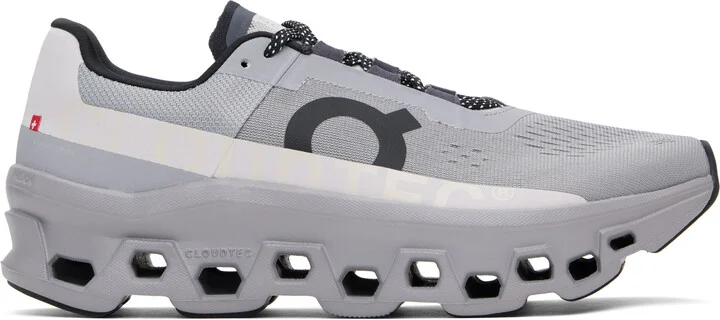 On Gray Cloudmonster Sneakers