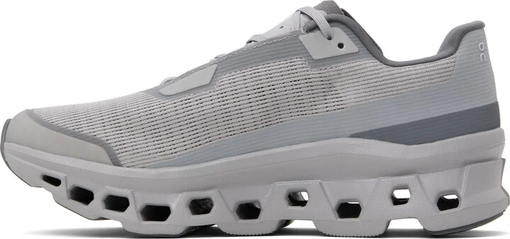 On Gray Cloudmonster Void Sneakers - Image 3