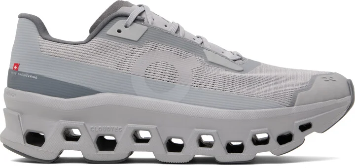 On Gray Cloudmonster Void Sneakers