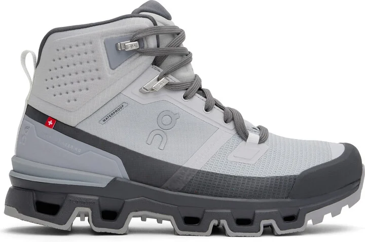 On Gray Cloudrock 2 Waterproof Sneakers
