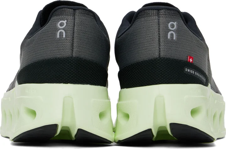 On Gray & Green Cloudeclipse Sneakers - Image 2