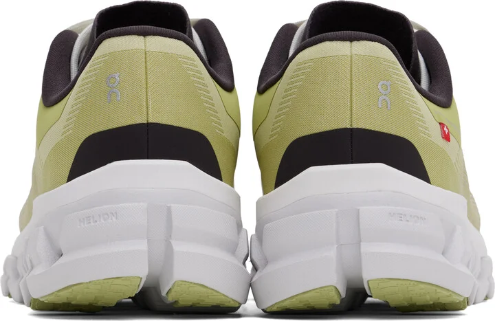 On Green & Beige Cloudflow 4 Sneakers - Image 2