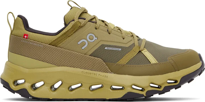 On Khaki Cloudhorizon Waterproof Sneakers