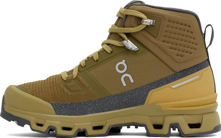 On Khaki Cloudrock 2 Waterproof Sneakers - Image 3