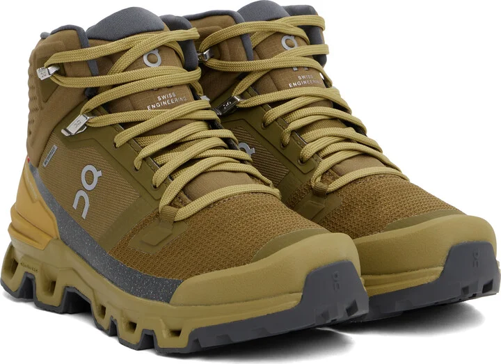 On Khaki Cloudrock 2 Waterproof Sneakers - Image 4