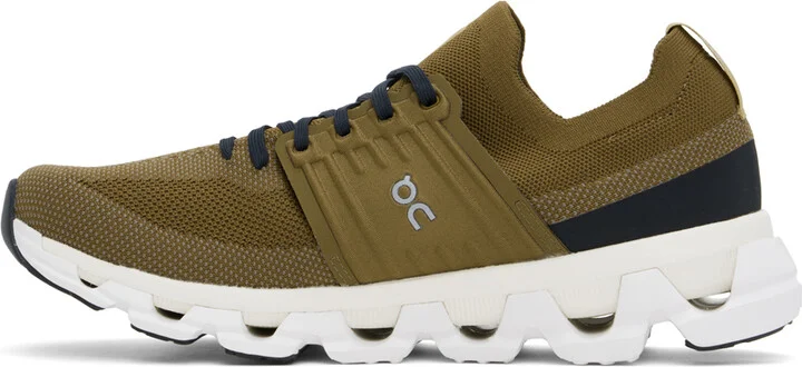 On Khaki Cloudswift 3 Sneakers - Image 3