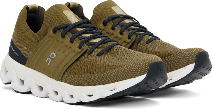On Khaki Cloudswift 3 Sneakers - Image 4