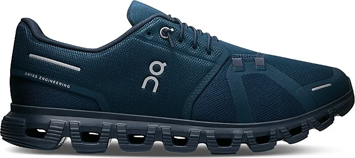 On Men's Cloud 6 Sneakers in Midnight/Ink