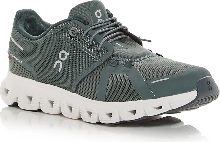 On Men's Cloud 6 Sneakers in Olive