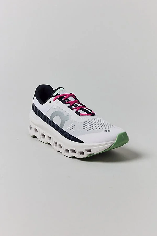 On Men's Cloudmonster Sneaker in Alloy/Silver - Image 7