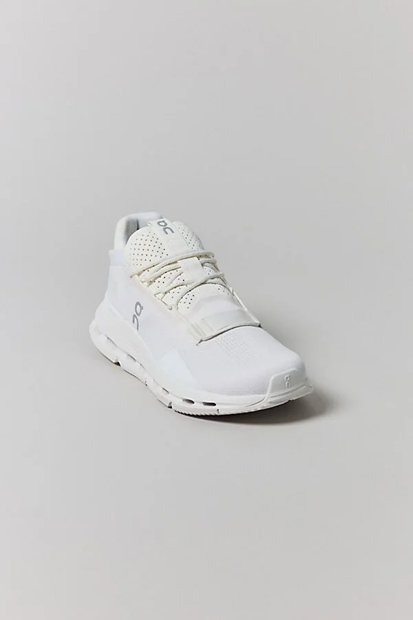 On Men's Cloudnova 2 Sneaker in All White - Image 4