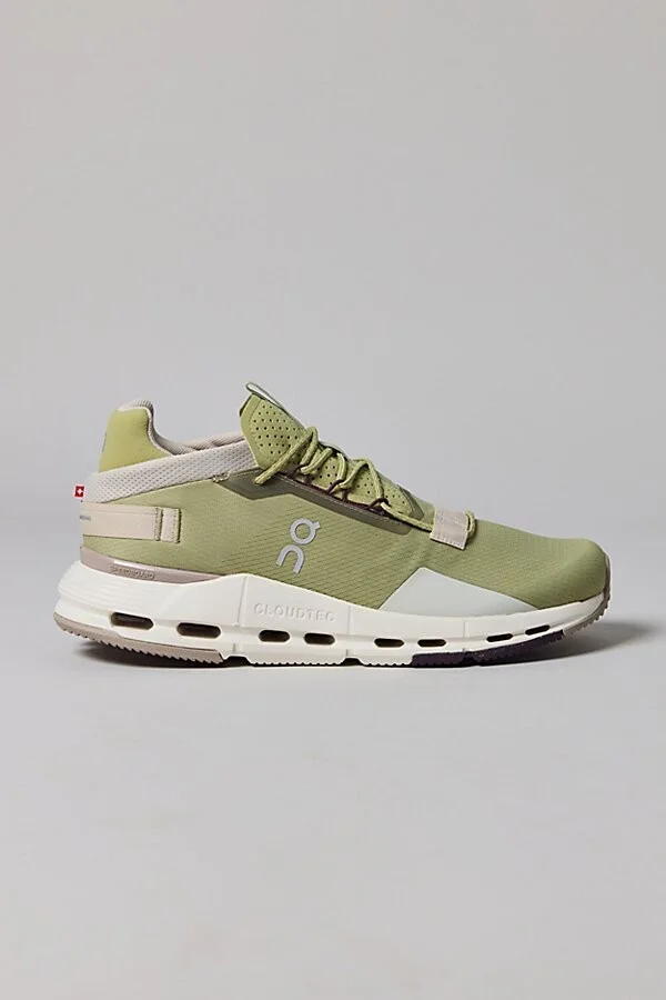 On Men's Cloudnova 2 Sneaker in All White - Image 7