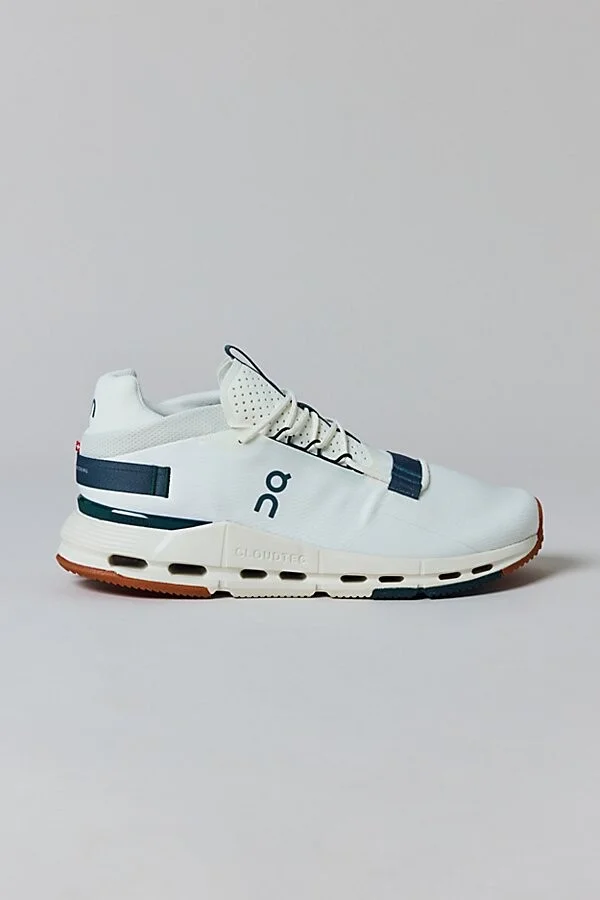 On Men's Cloudnova 2 Sneaker in All White - Image 10
