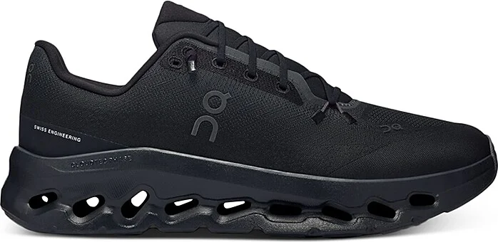 On Men's Cloudtilt Sneakers in Black Eclipse