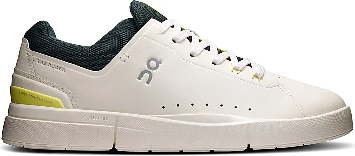 On Men's The Rodger Advantage Low Top Sneakers in Ivory