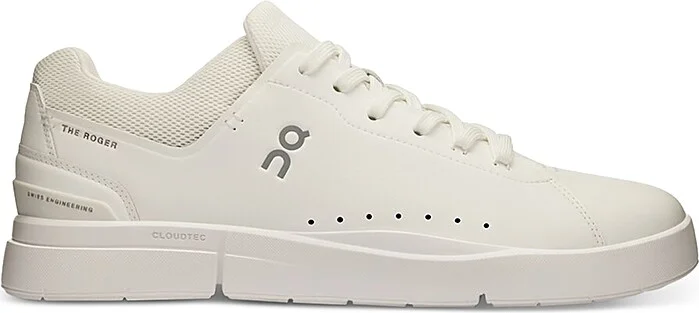 On Men's The Roger Advantage Low Top Sneakers in All White
