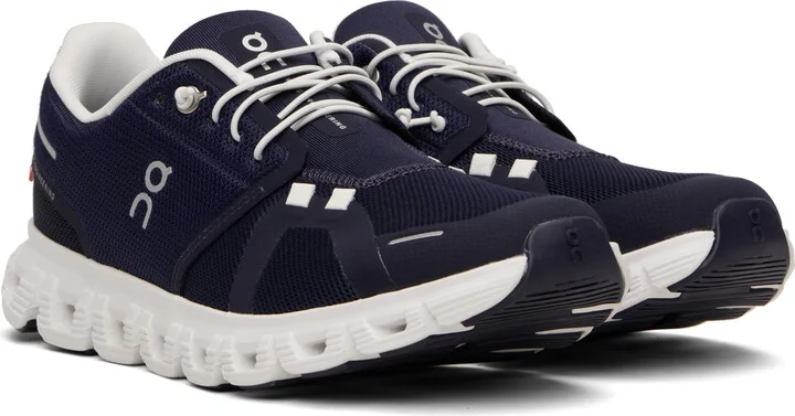 On Navy Cloud 6 Sneakers - Image 4