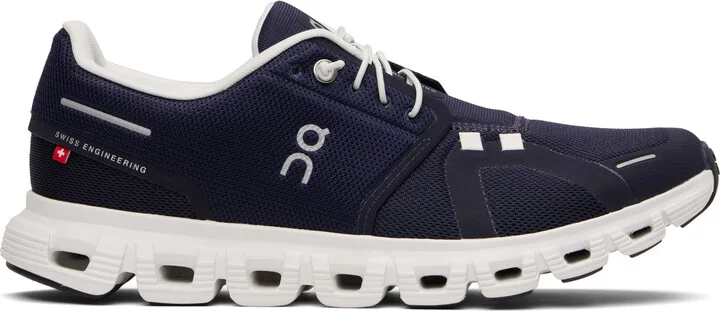 On Navy Cloud 6 Sneakers