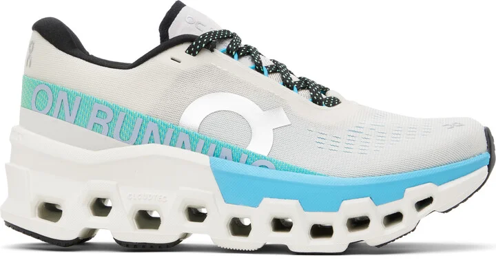 On Off-White & Blue Cloudmonster 2 Sneakers