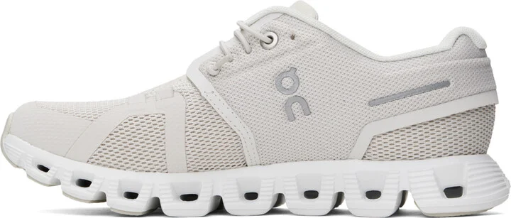 On Off-White Cloud 5 Sneakers - Image 3