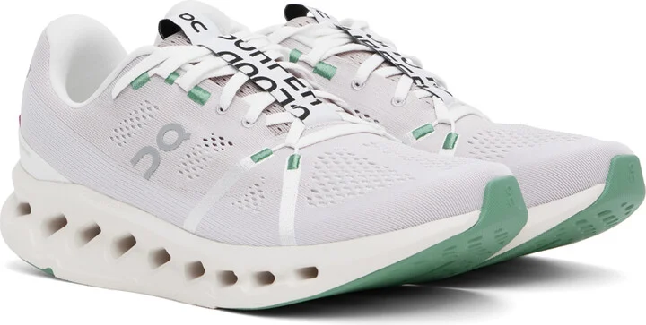 On Off-White Cloudsurfer Sneakers - Image 4