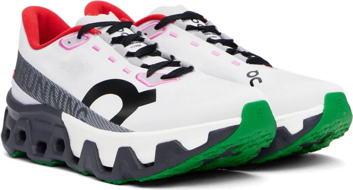 On Off-White & Gray Cloudmonster Hyper Sneakers - Image 4
