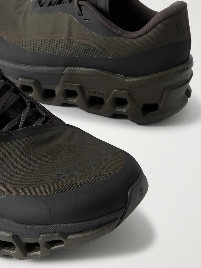 ON - + Post Archive Faction Cloudmonster 2 Rubber-trimmed Mesh Sneakers - Brown - Image 4