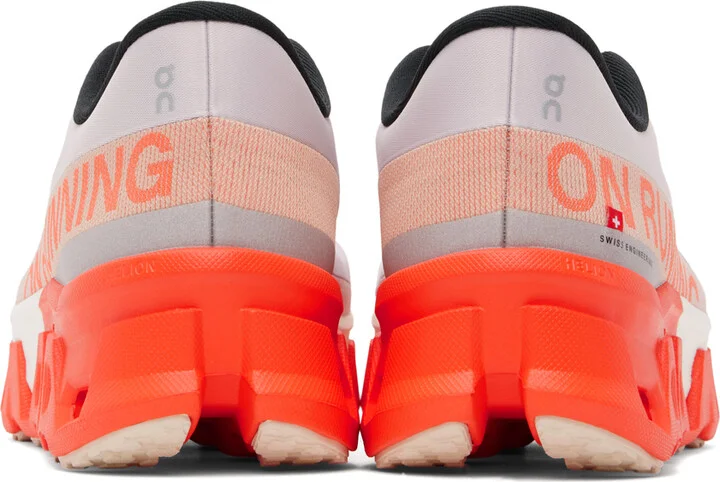 On Purple & Orange Cloudmonster Hyper Sneakers - Image 2