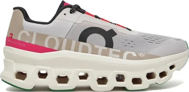 On Running Cloudmonster Lace-Up Sneakers