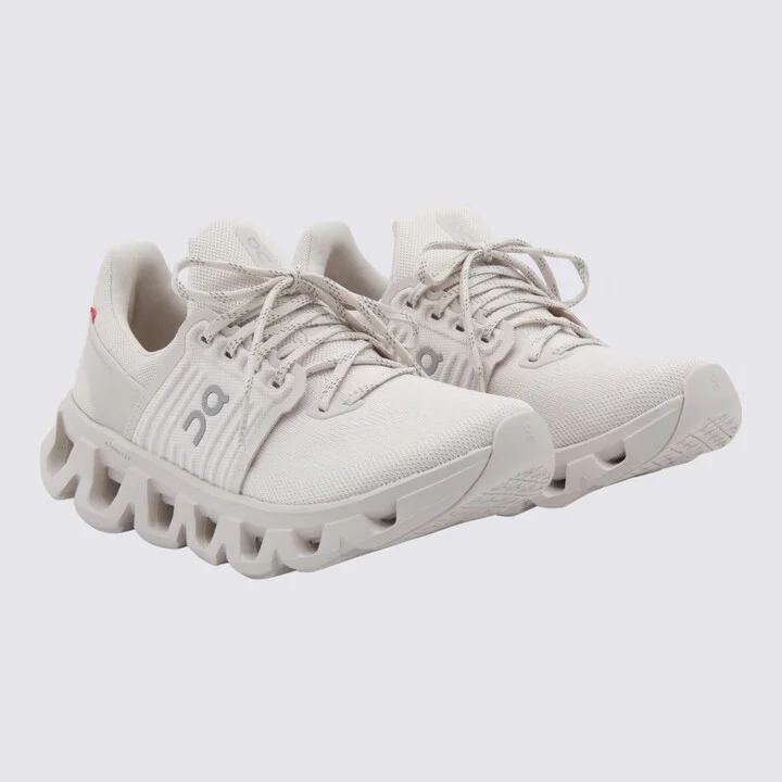 On Running Sand And Ivory Cloudswift 4 Sneakers - Image 2